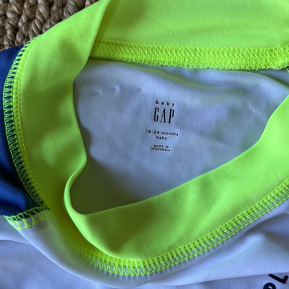 Dinosaur Rash Guard Swimsuit - Picture 4 of 4